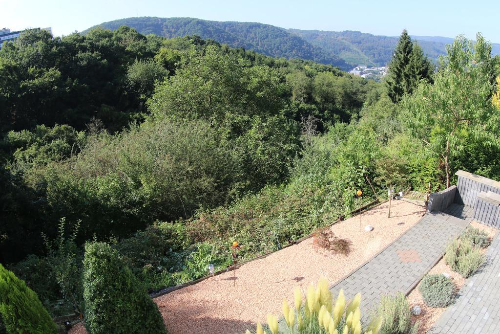 Pension Garni Haus Bismarckhoehe Bad Ems Buitenkant foto
